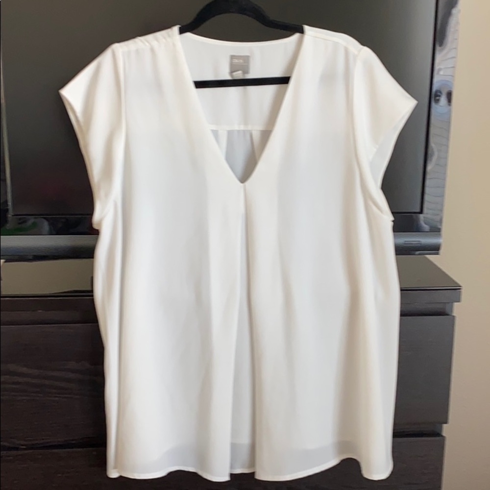 Off white maternity dress top